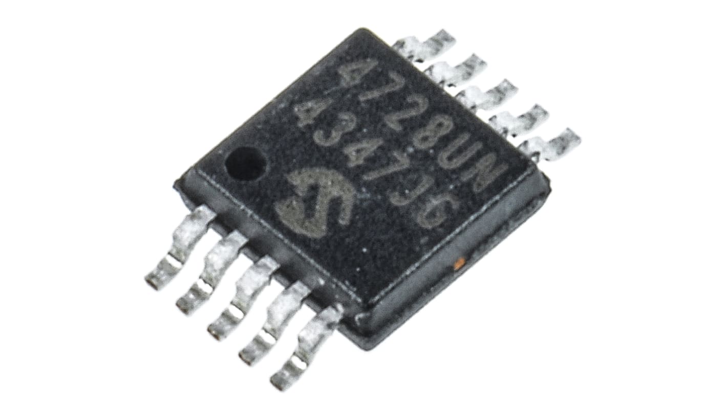 Microchip, DAC Quad 12 bit- ±3%FSR Serial (I2C), 10-Pin MSOP