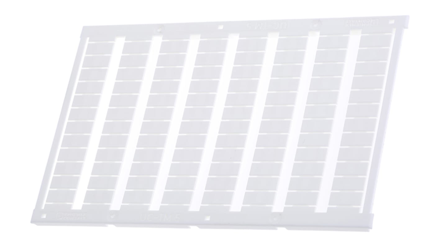 Phoenix Contact, UC-TM5 Marker Card for use with  for use with Terminal Blocks