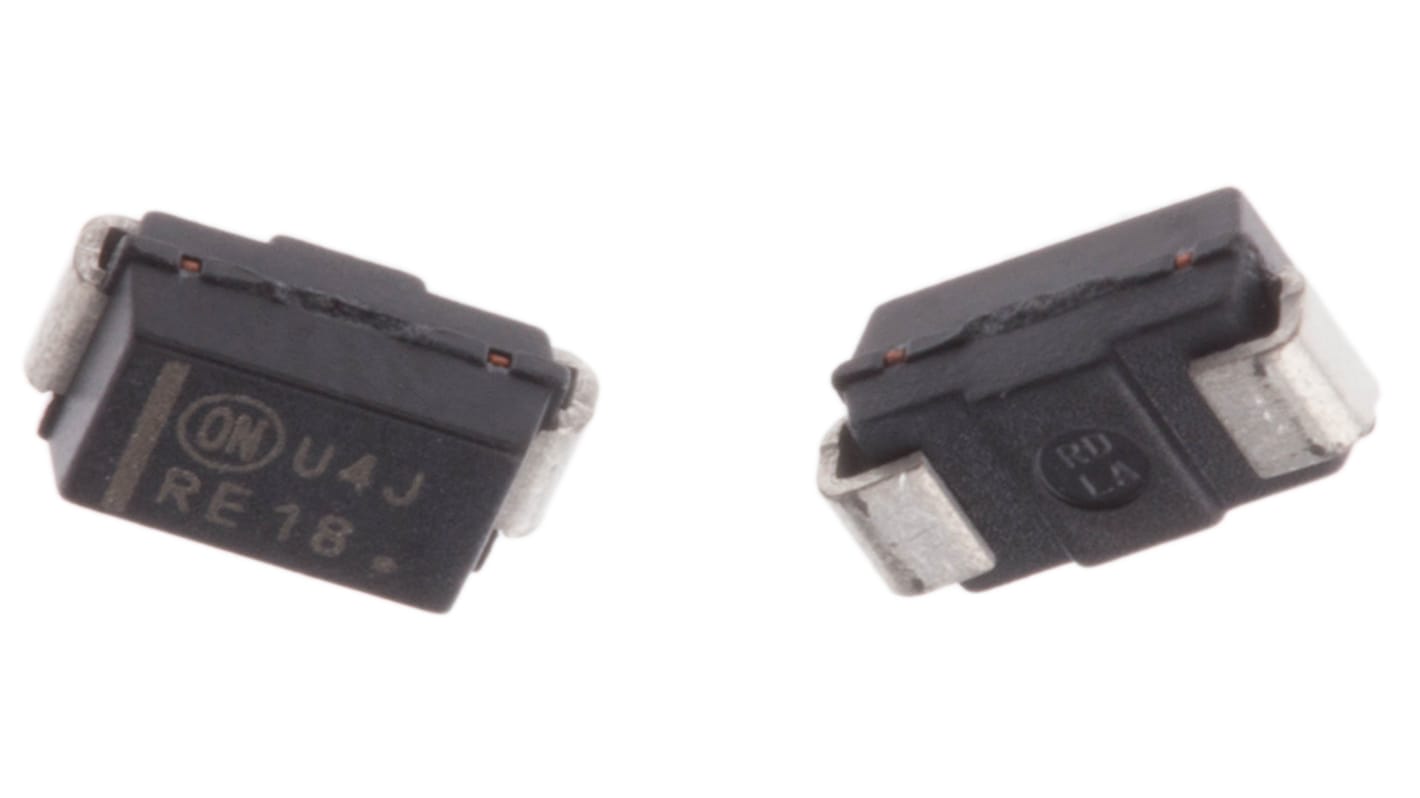 onsemi 600V 2A, Rectifier Diode, 2-Pin DO-214AC MURA160T3G