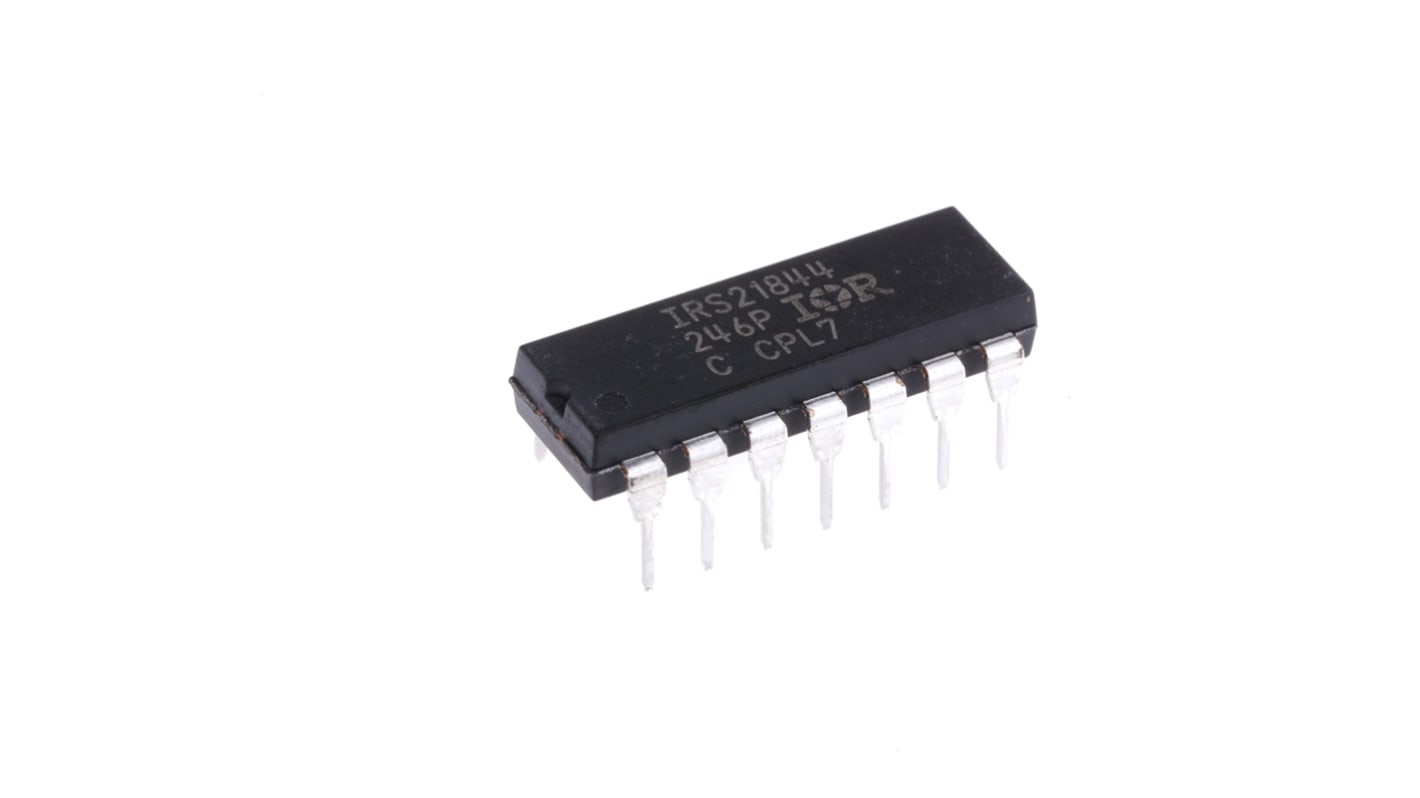 MOSFET kapu meghajtó IRS21844PBF, 2.3 A, 20V, 14-tüskés, PDIP