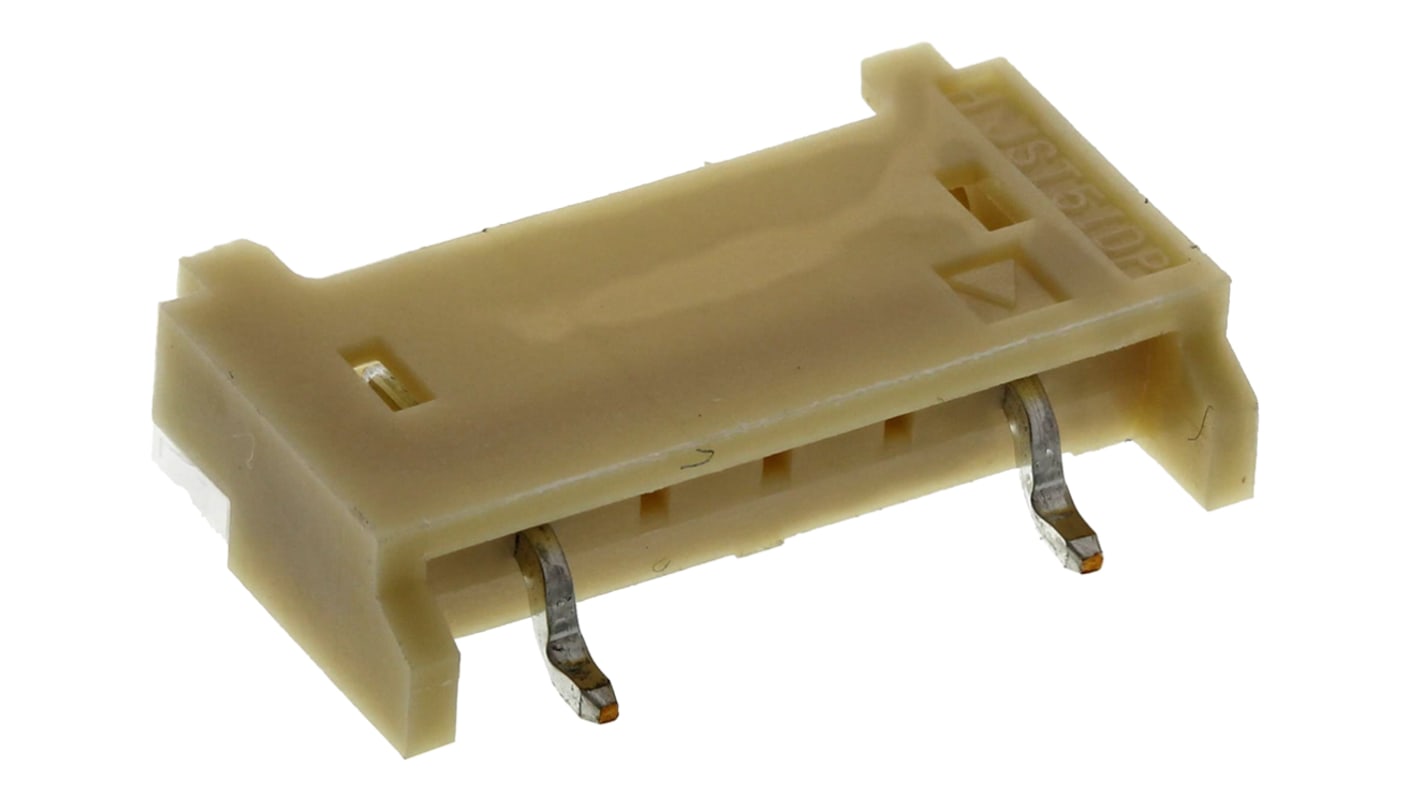 Conector macho para PCB Ángulo de 90° JST serie BH de 2 vías, 1 fila, paso 8.0mm, para soldar, Montaje Superficial