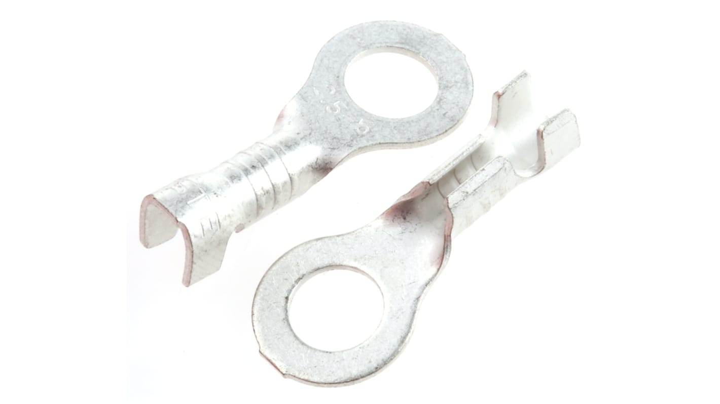 LRB2.5TM5 JST, LRB Uninsulated Ring Terminal, M5 Stud Size, 1mm² to