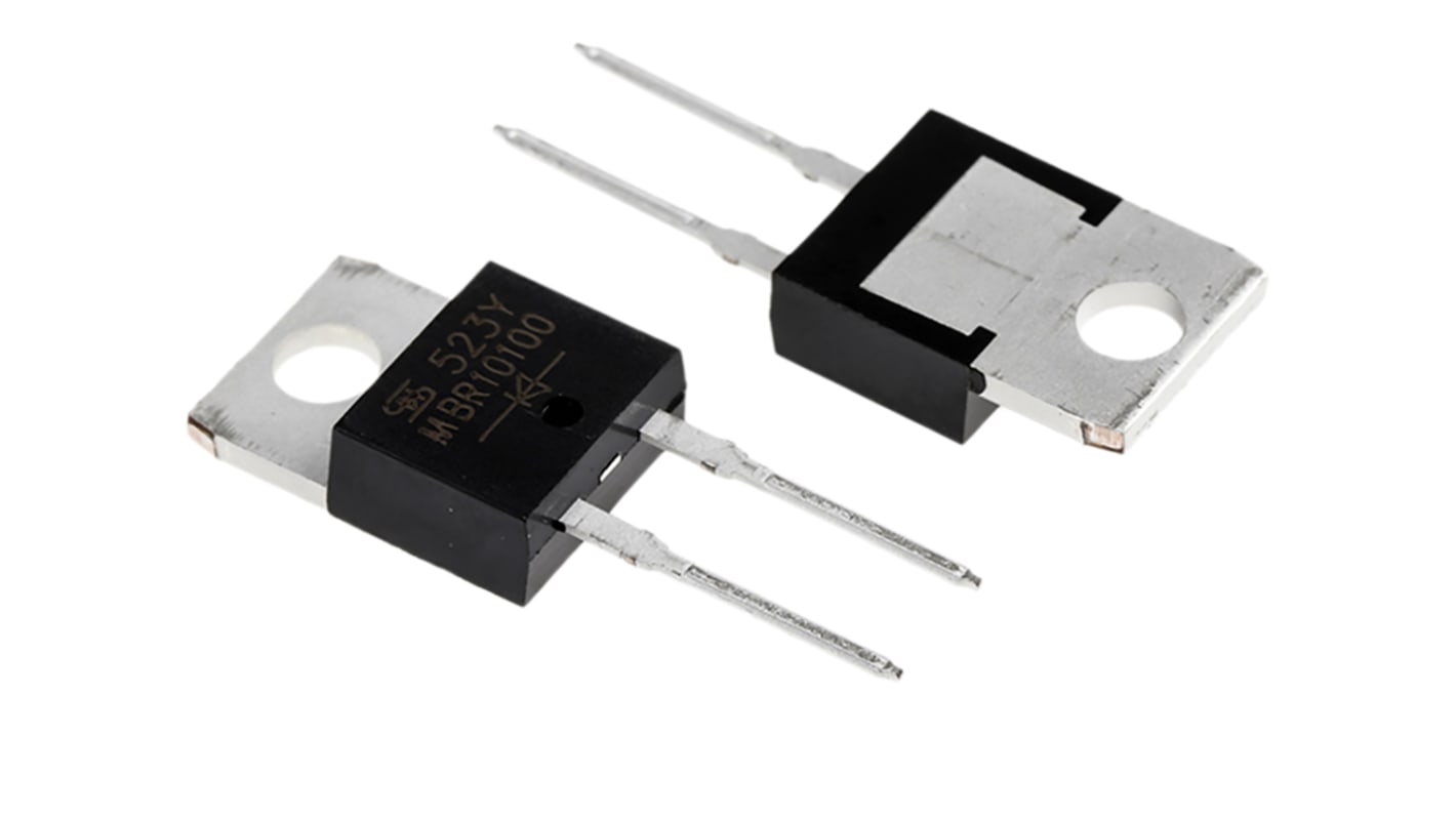 Taiwan THT Schottky Diode, 100V / 10A, 2-Pin TO-220AC