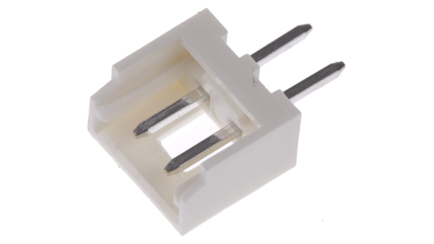 Molex Micro-Latch Series Straight Through Hole PCB Header, 2 Contact(s), 2.0mm Pitch, 1 Row(s), Shrouded