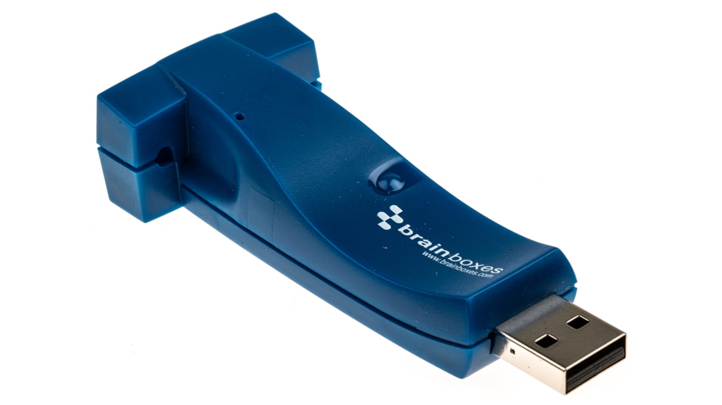 Convertisseur de signal Brainboxes, USB A vers DB-9