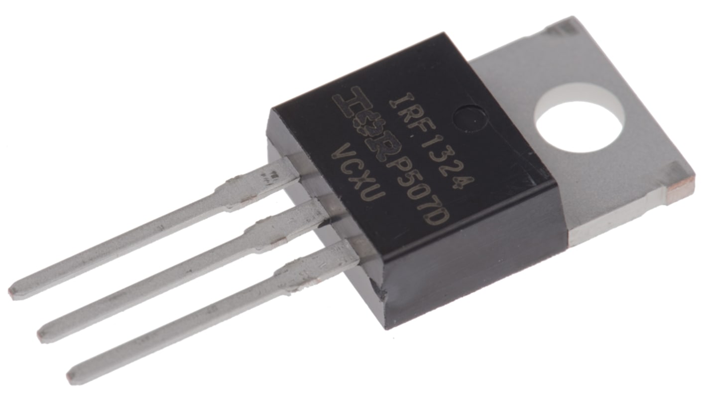 Infineon HEXFET IRF1324PBF N-Kanal, THT MOSFET 24 V / 353 A 300 W, 3-Pin TO-220AB