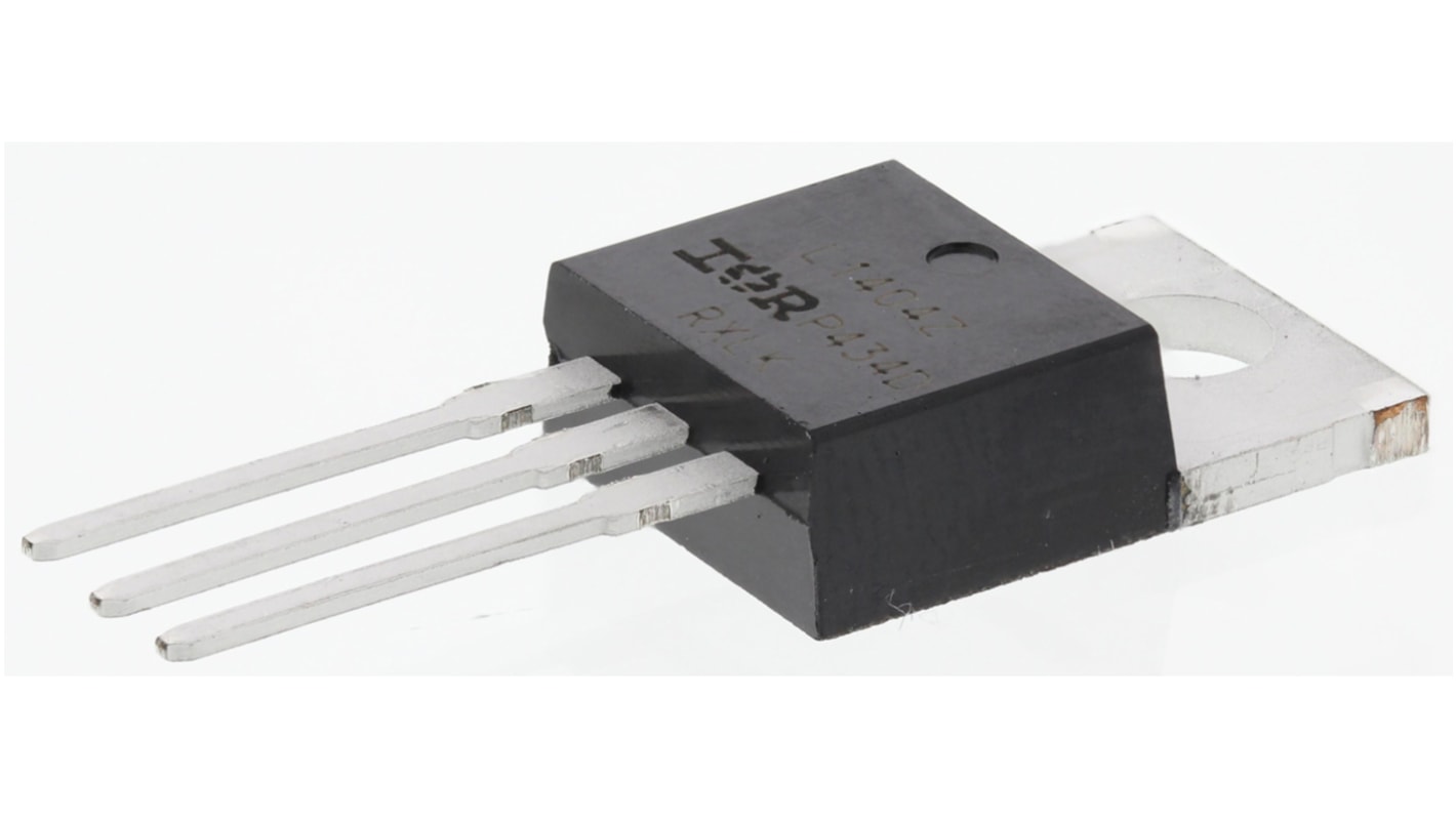 MOSFET Infineon, canale N, 3 mΩ, 200 A, TO-220, Su foro