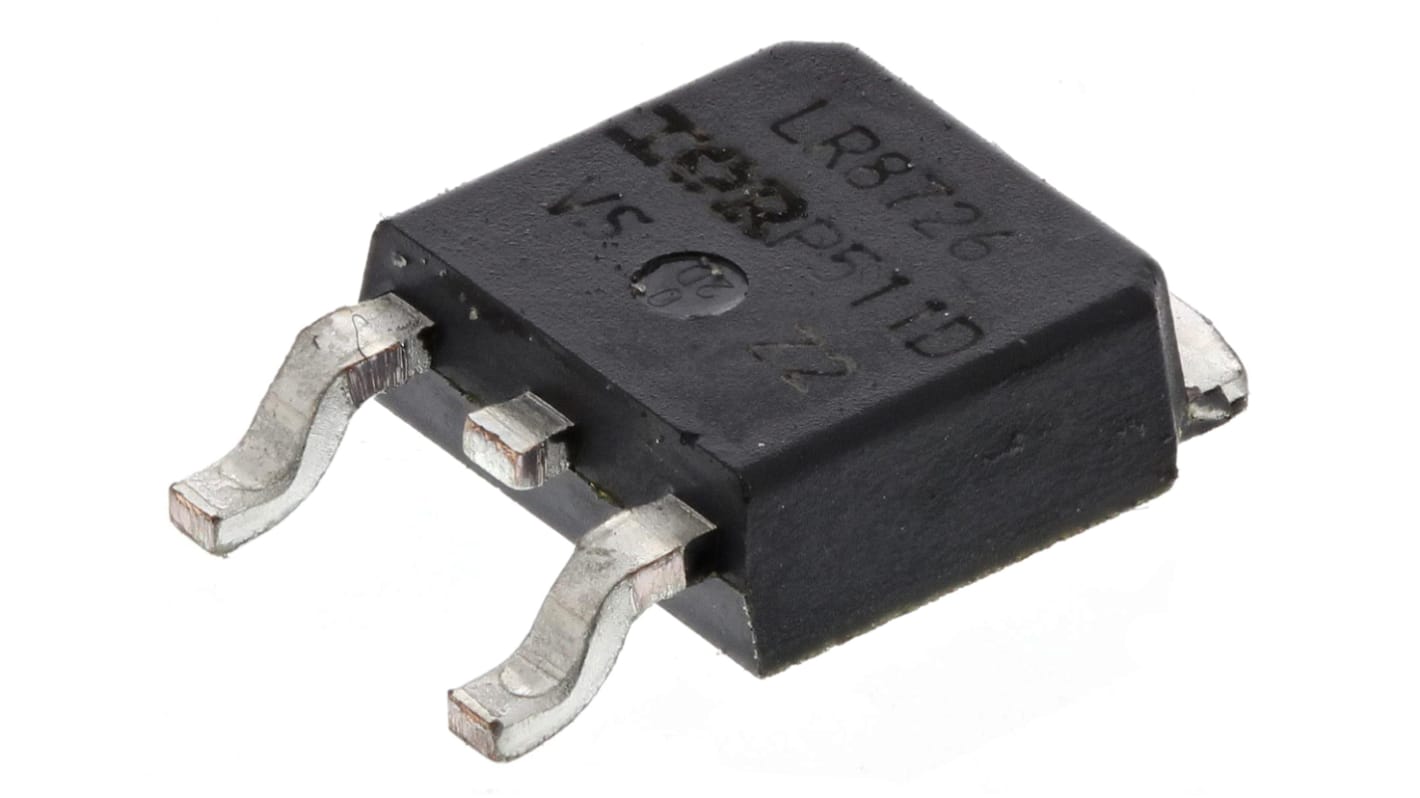 Infineon N-Kanal, MOSFET, 86 A 30 V, 3 ben, DPAK (TO-252), HEXFET IRLR8726PBF