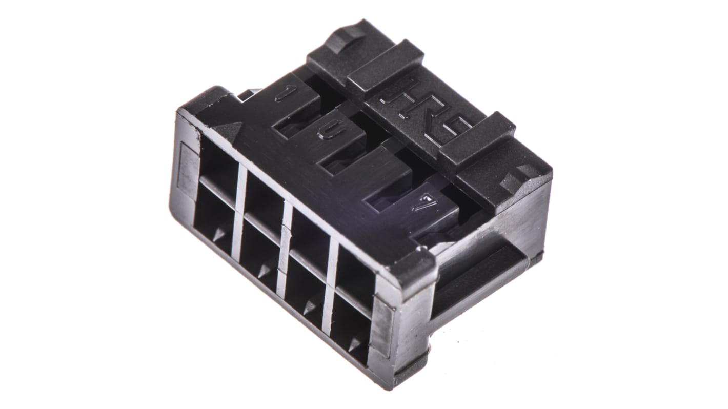 Hirose, DF11 Female Connector Housing, 2mm Pitch, 8 Way, 2 Row