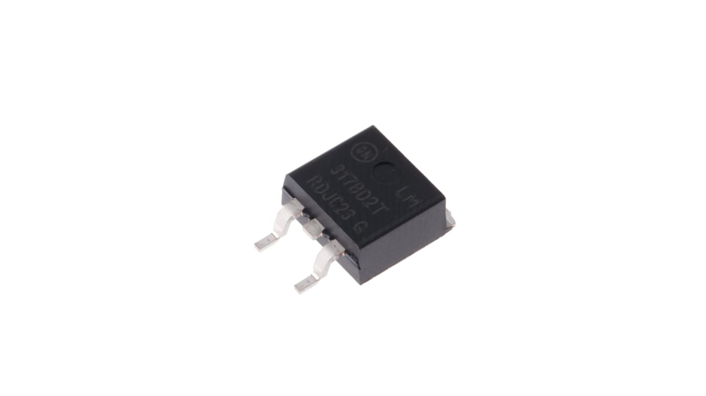 onsemi 電圧レギュレータ リニア電圧 1.2 → 37 V, 3-Pin, LM317BD2TR4G