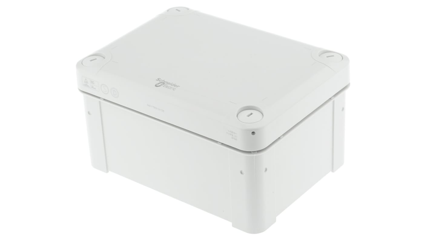 Schneider Electric Thalassa TBS Series ABS Wall Box, IP66, 164 mm x 121 mm x 87mm