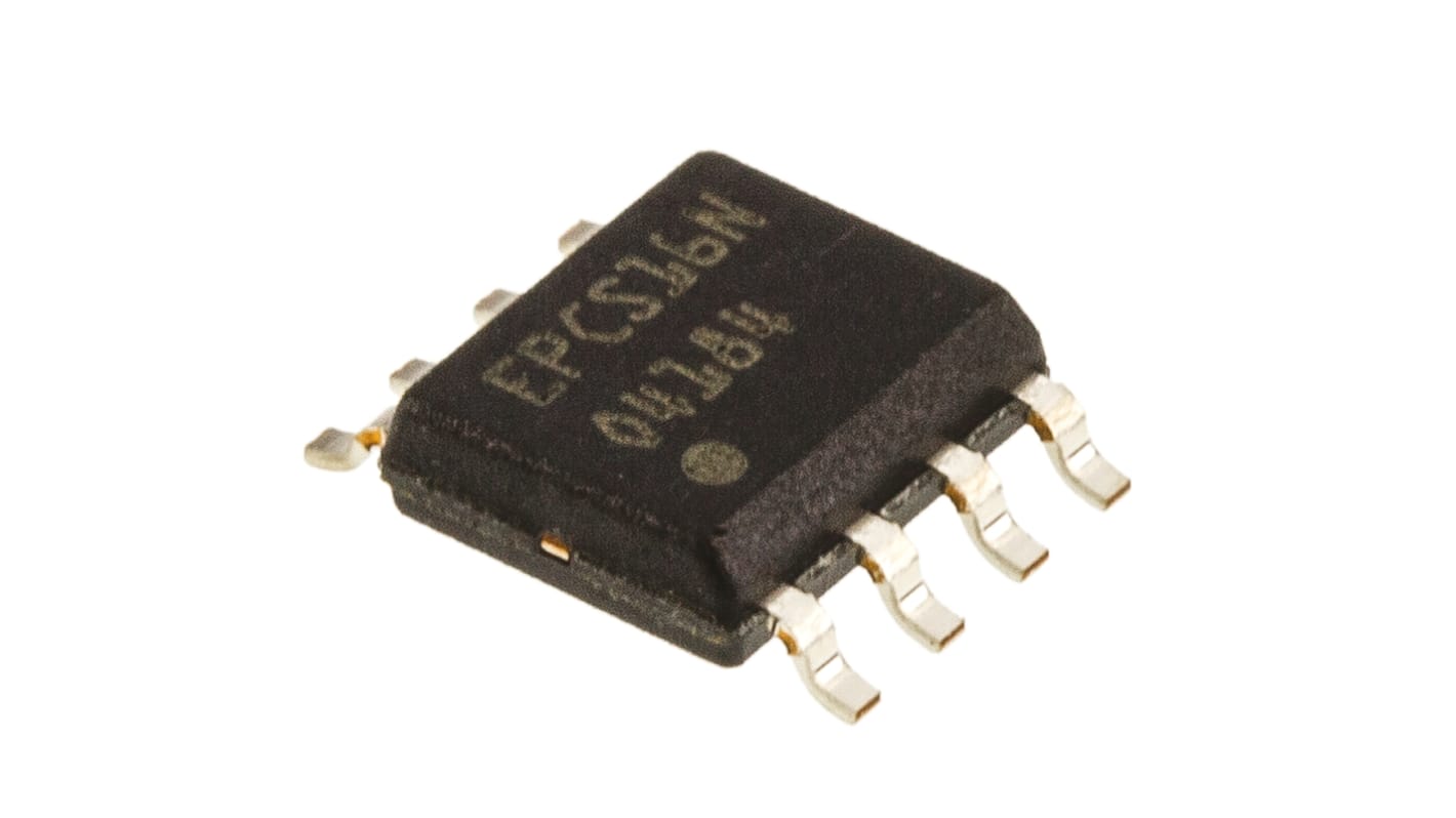 Memoria de configuración EPCS16SI8N, 20MHZ SOIC 8 pines, alimentación 2,7 → 3,6 V