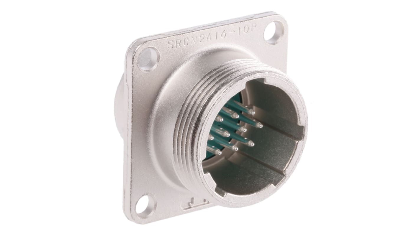 SRCN2A1610P JAE Circular Connector, 10 Contacts, Panel Mount