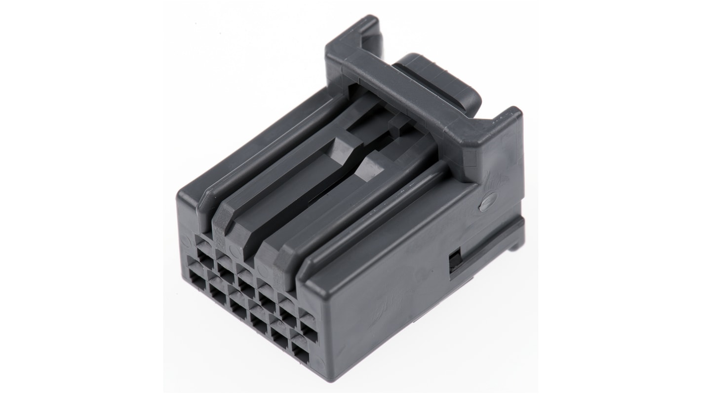 JAE MX34, 12P , 2 Rangées Connecteur automobile Femelle type Boîtier pour contacts femelles