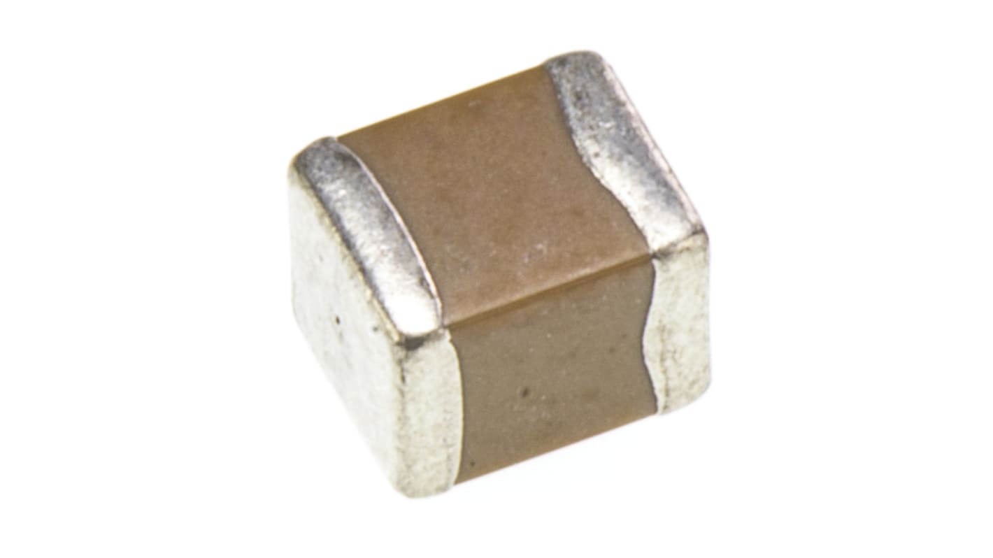 KEMET 4.7μF Multilayer Ceramic Capacitor MLCC, 50V dc V, ±10% , SMD