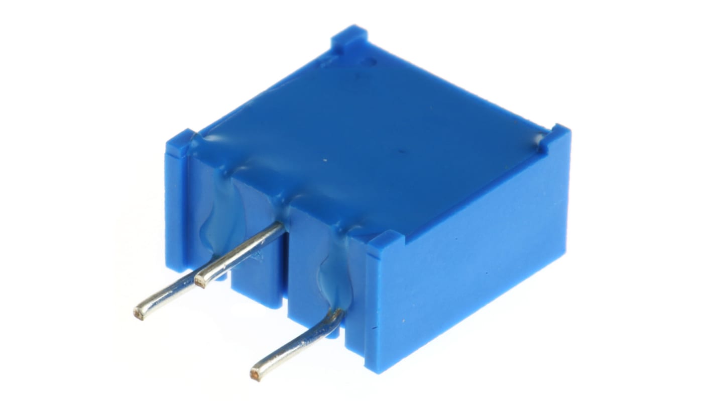 100Ω, Through Hole Trimmer Potentiometer 0.5W Bourns, 3386