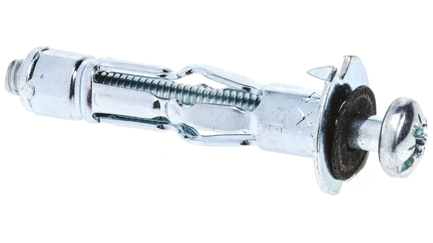 SM04032 RawlPlug Steel Expanding Bolt Cavity Fixing, 8mm fixing hole