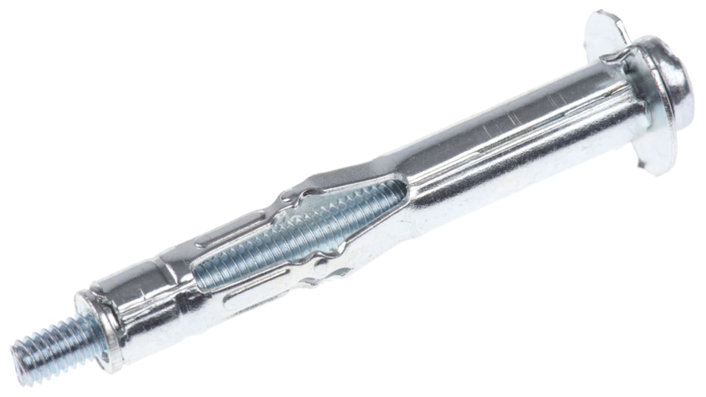 SM04046 RawlPlug Steel Expanding Bolt Cavity Fixing, 8mm fixing hole