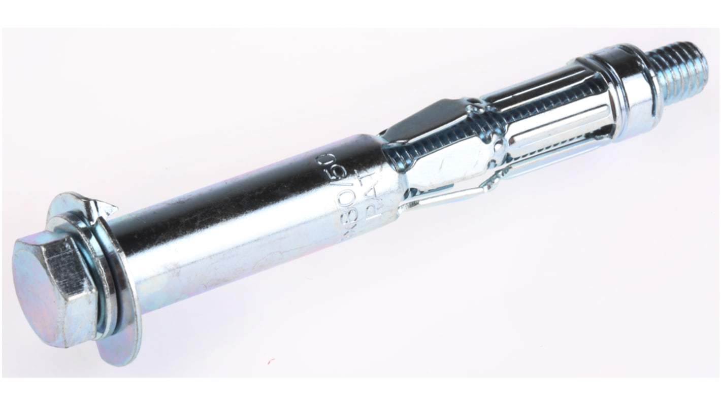 SM08080 RawlPlug Steel Expanding Bolt Cavity Fixing, 12mm fixing