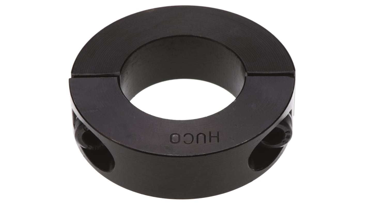 046201030 Huco Shaft Collar Two Piece Clamp Screw, Bore 30mm, OD 54mm