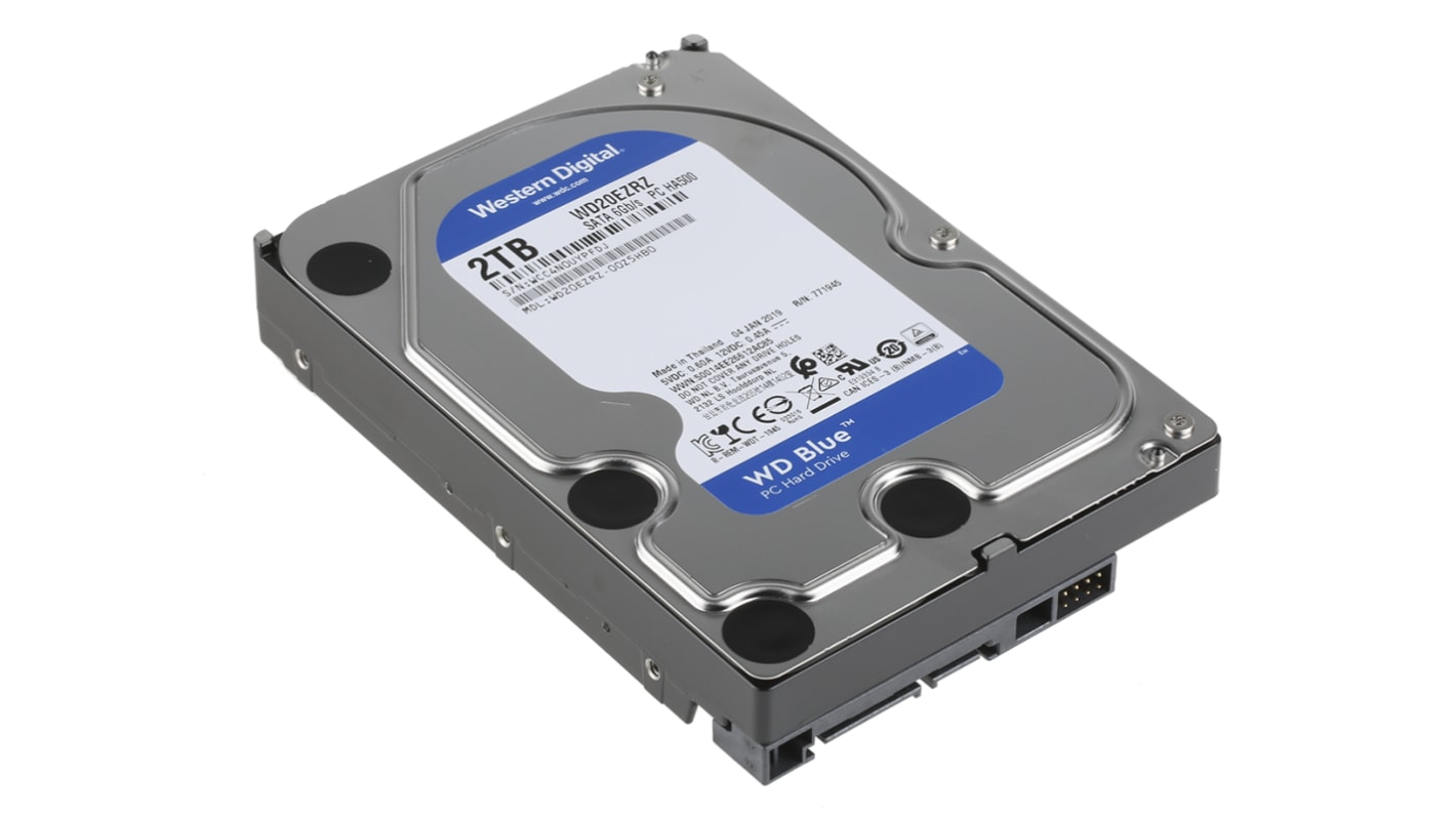 Western Digital 外付けハードディスク 内蔵 2 TB SATA I