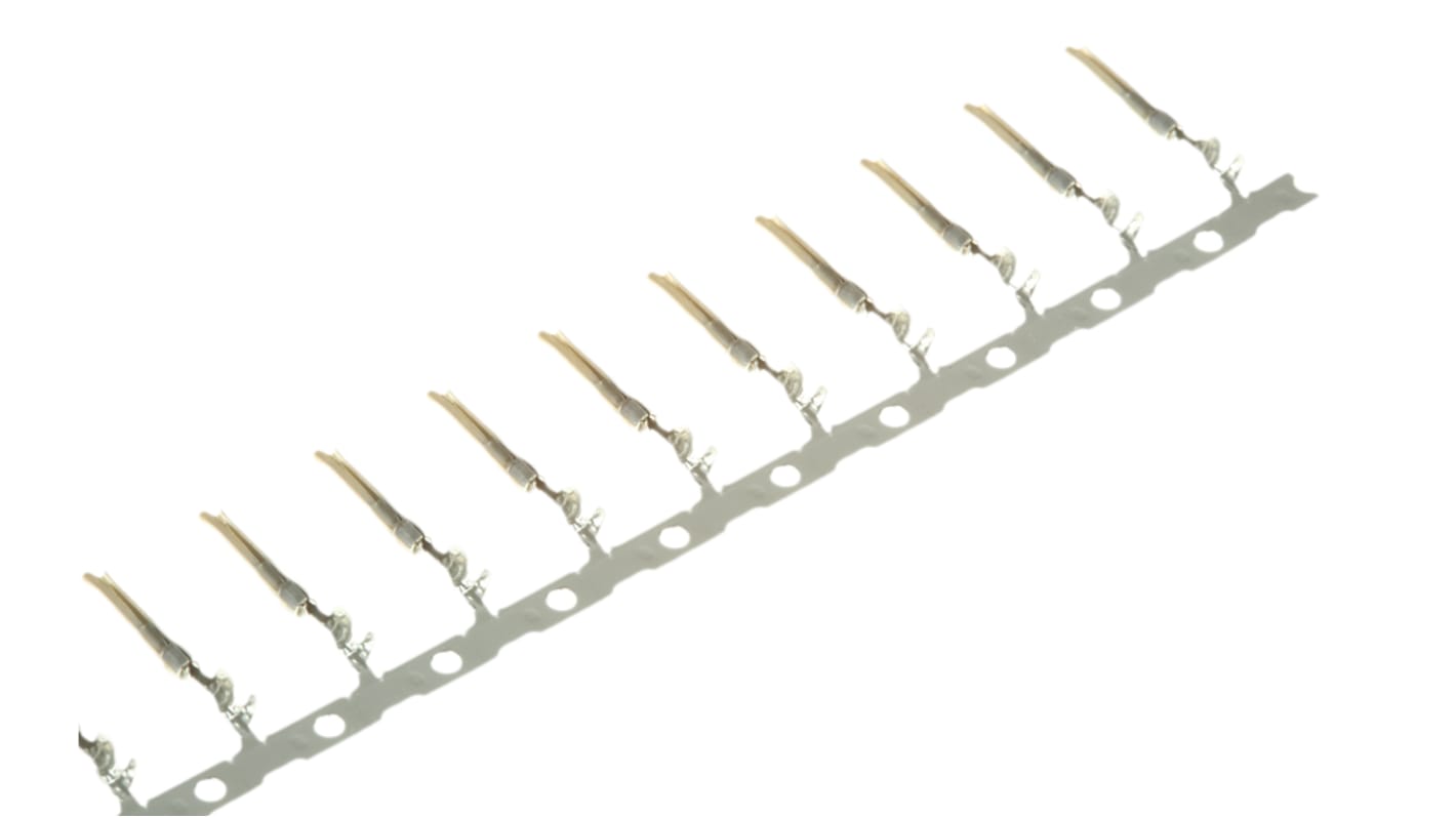 Amphenol Kontakt til D-sub konnektor, serie L17RR, Hun, Crimp, Guld over nikkel overflade, 24 → 20 AWG