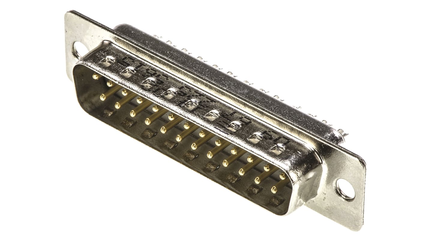 HARTING 25 Way Panel Mount D-sub Connector Plug, 2.77mm Pitch