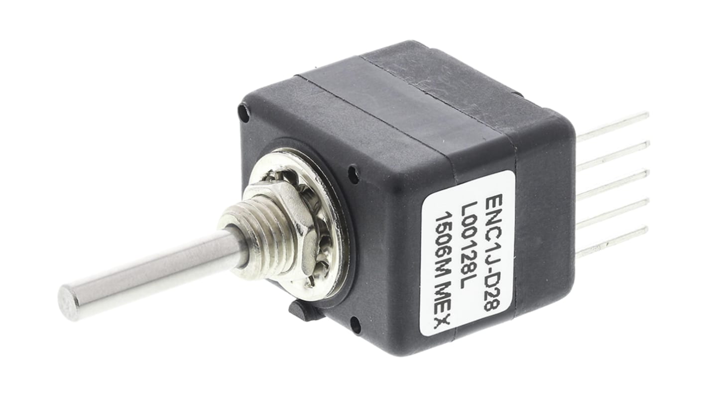 Bourns Optischer Encoder Optisch 128/U, 3000U/min, 5 V dc, Quadratur Vollwelle