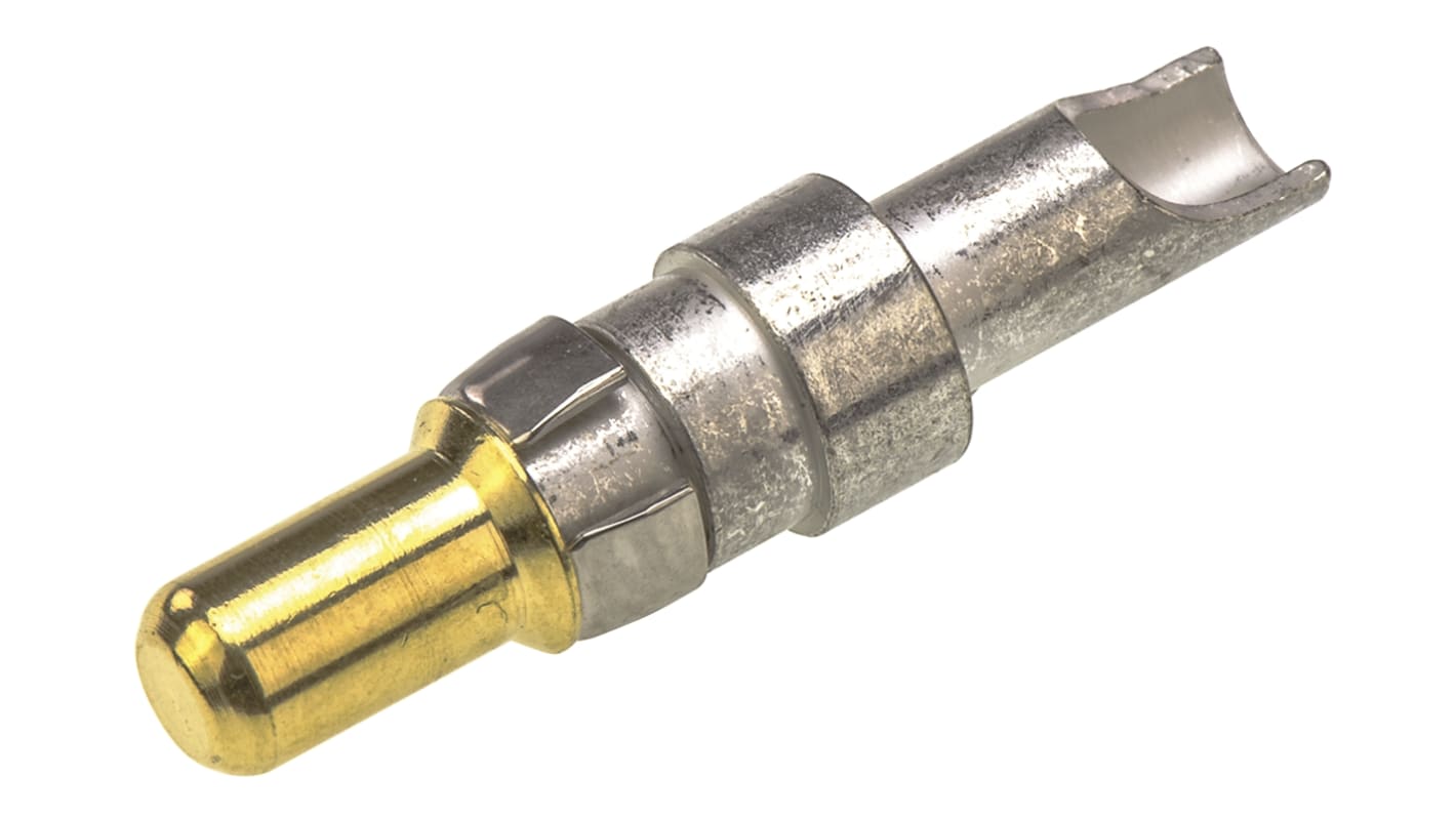 HARTING, D-Sub Mixed Series, Male Solder D-Sub Connector Power Contact, Gold Power, 14 → 12 AWG