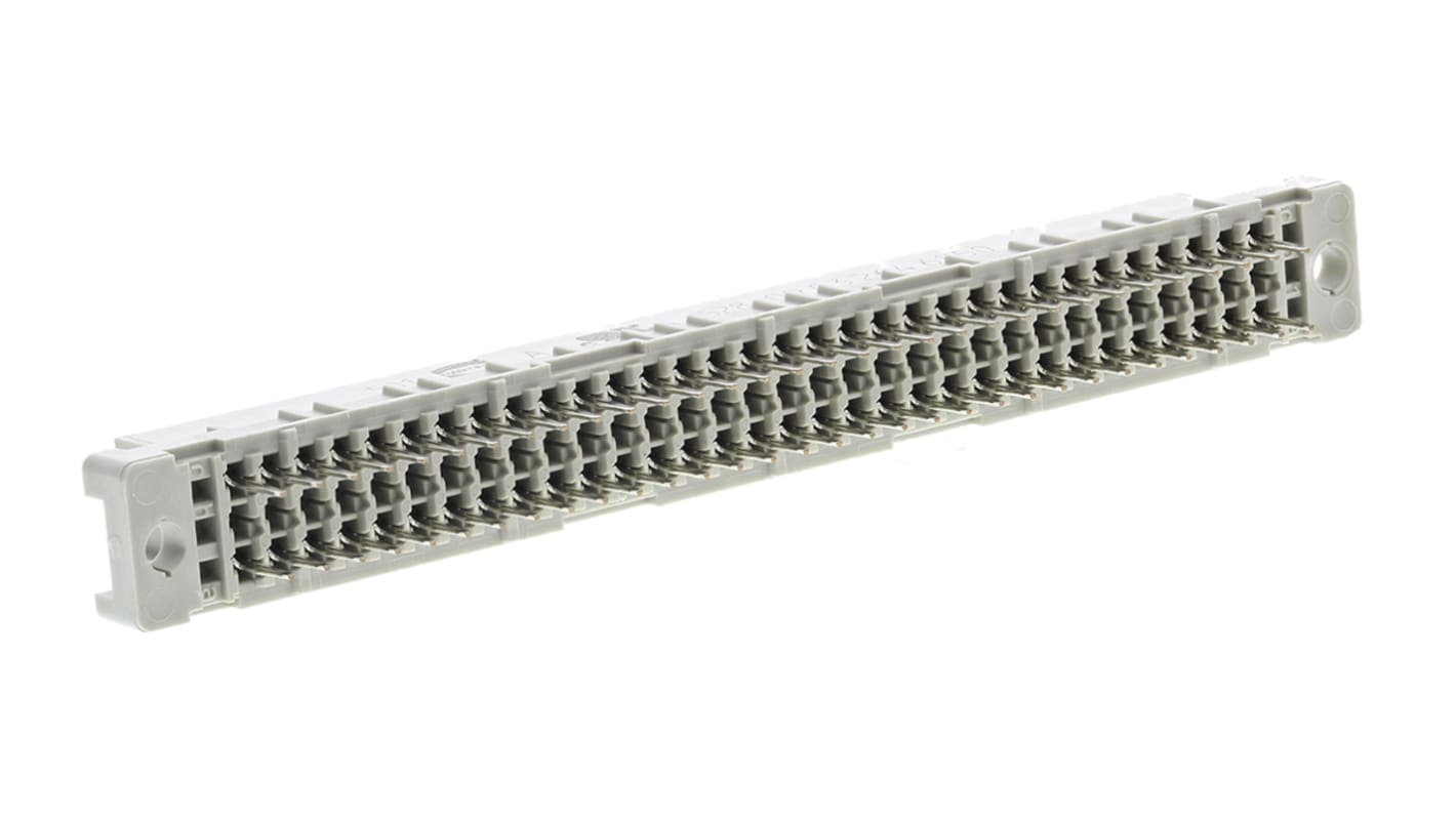 Harting 64 Way 2.54mm Pitch, Type C Class C2, 2 Row, Straight DIN 41612 Connector, Socket