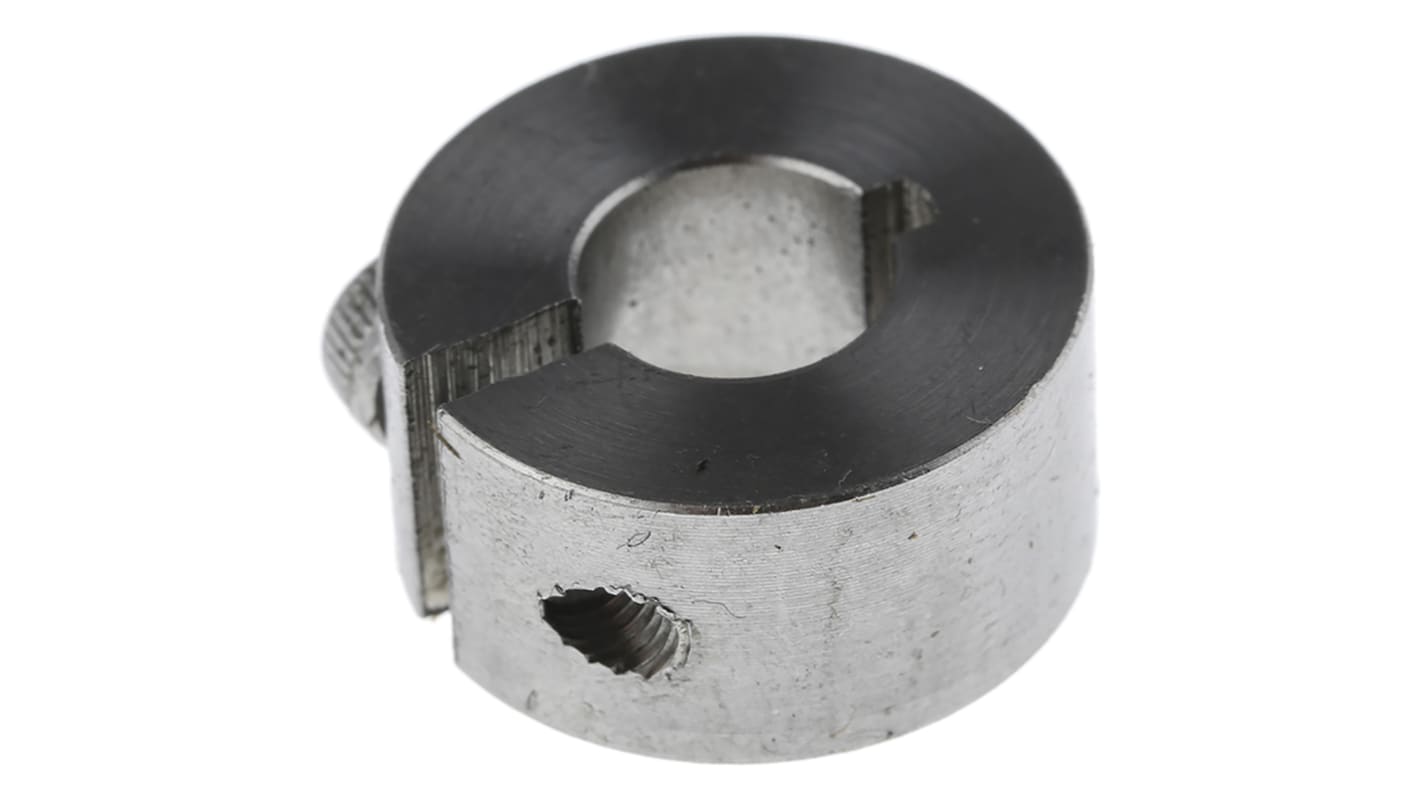 Huco Edelstahl Wellenmanschette Einteilig, mit Spannschraube, Wellen-Ø 8mm x 9mm