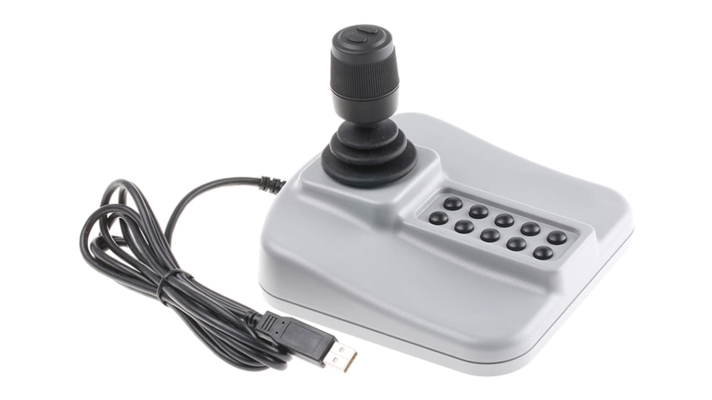 Apem 3-Axis Desktop Joystick Button, Hall Effect, 5V