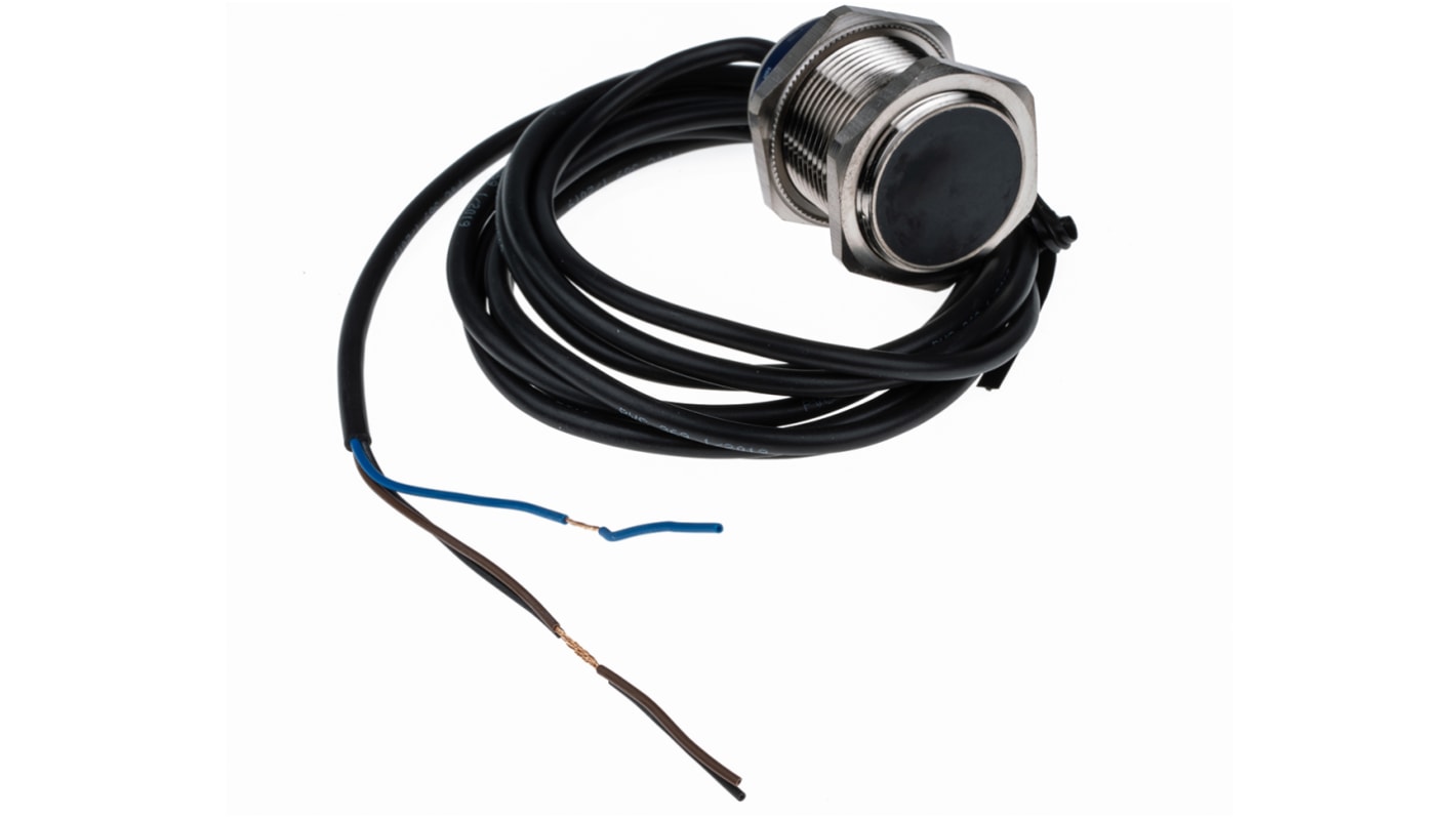 Telemecanique Sensors OsiSense XS Series Inductive Barrel-Style Proximity Sensor, M30 x 1.5, 15 mm Detection, PNP