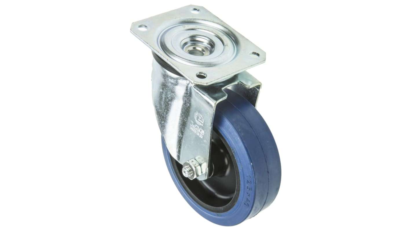 LAG Swivel Castor Wheel, 180kg Capacity, 125mm Wheel