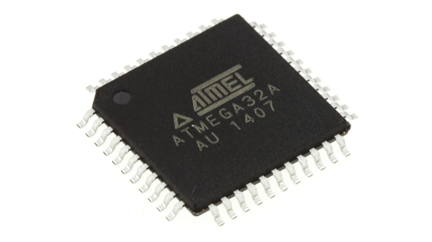 Atmel ATMEGA32A-AU, 8bit AVR Microcontroller, ATmega, 16MHz, 1.024 kB, 32 kB Flash, 44-Pin TQFP