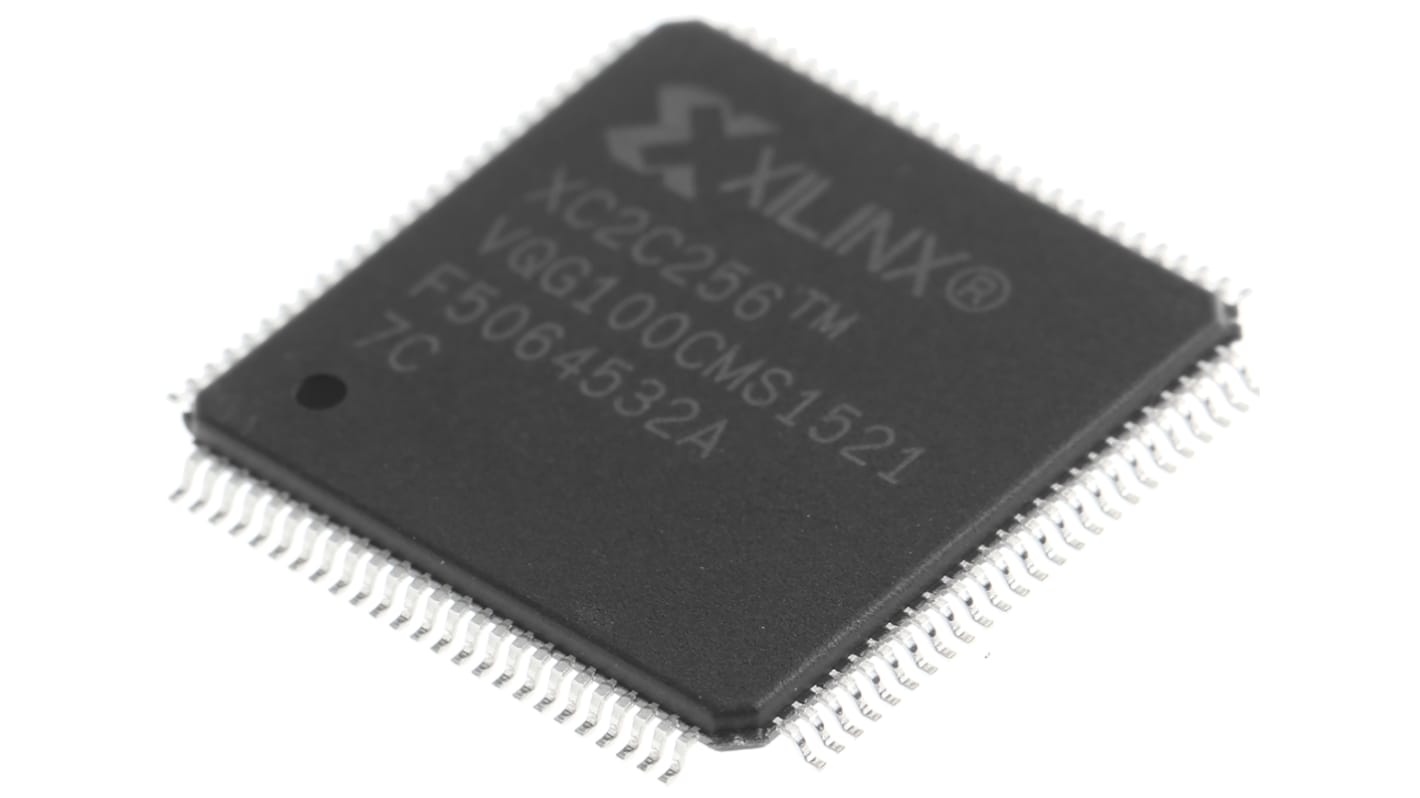 Xilinx CPLD CoolRunner II 256 Makrozellen 80 I/O ISP, VTQFP 100-Pin