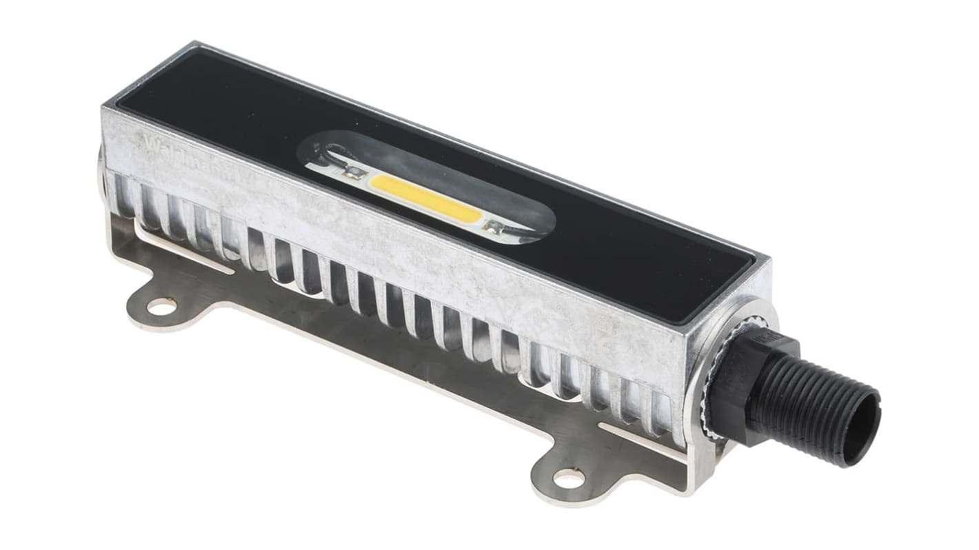 Lámpara para maquinaria LED Waldmann, 24 V, 5 W, long. 163 mm, IP67