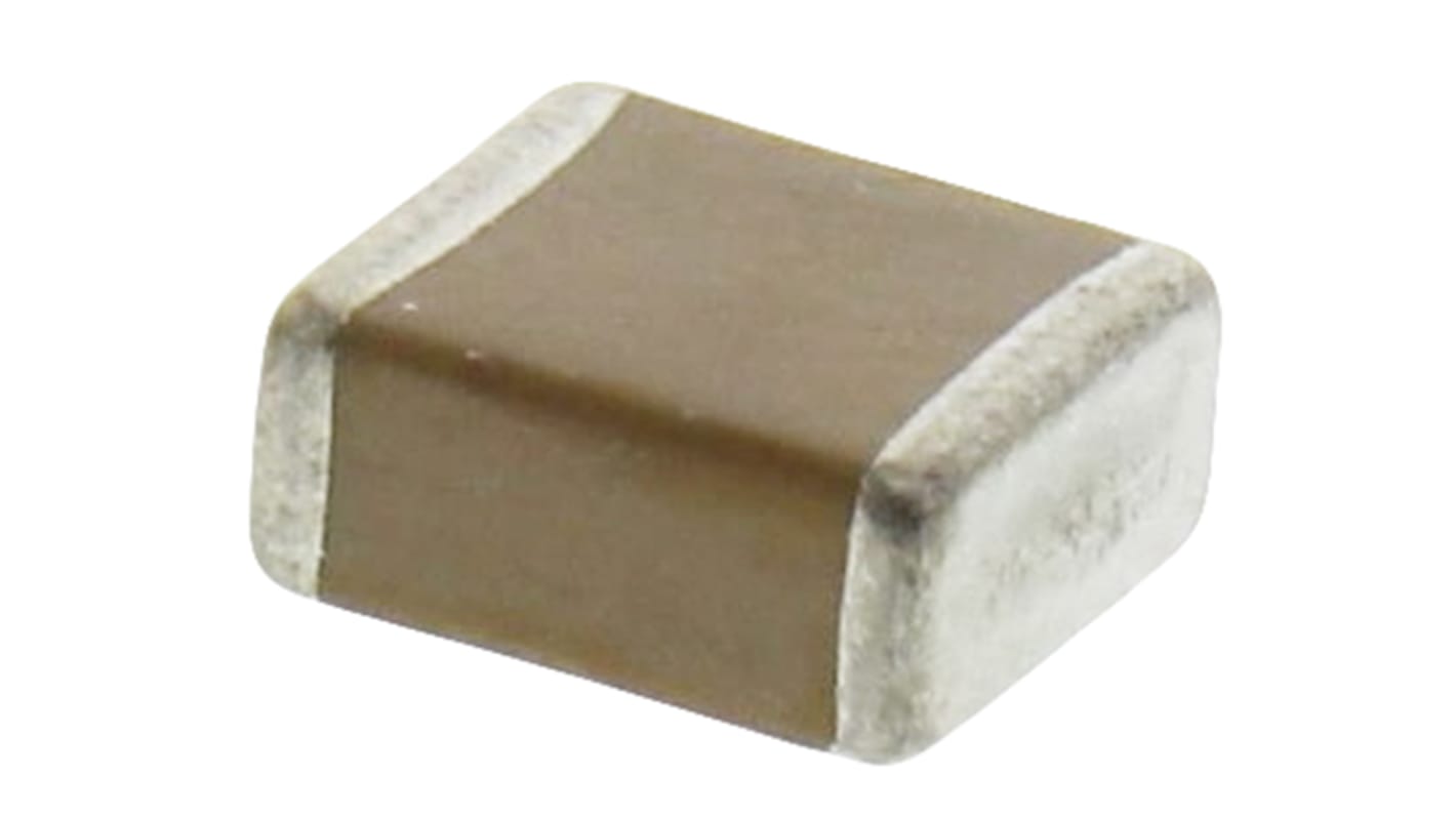 KYOCERA AVX 10μF Multilayer Ceramic Capacitor MLCC, 50V dc V, ±10% , SMD