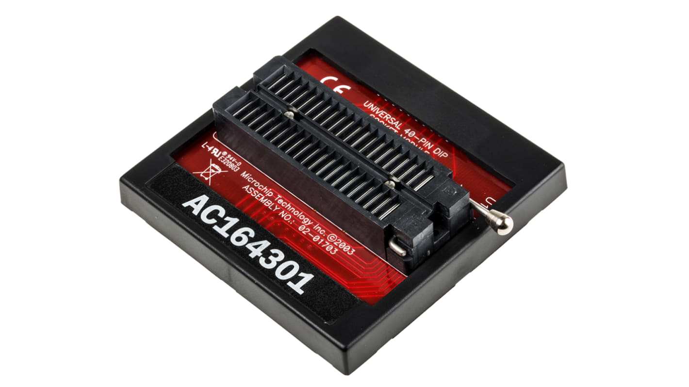 Microchip Chip-Programmieradapter, AC164301 DIP-Sockelmodul 18L/28L/40L, für MPLAB PM3