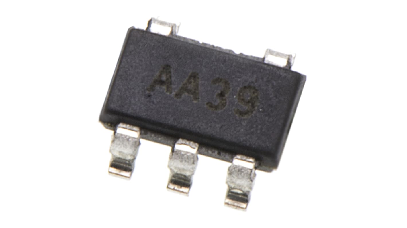 MCP6001T-I/OT Microchip, Op Amp, RRIO, 1MHz, 3 V, 5 V, 5-Pin SOT-23