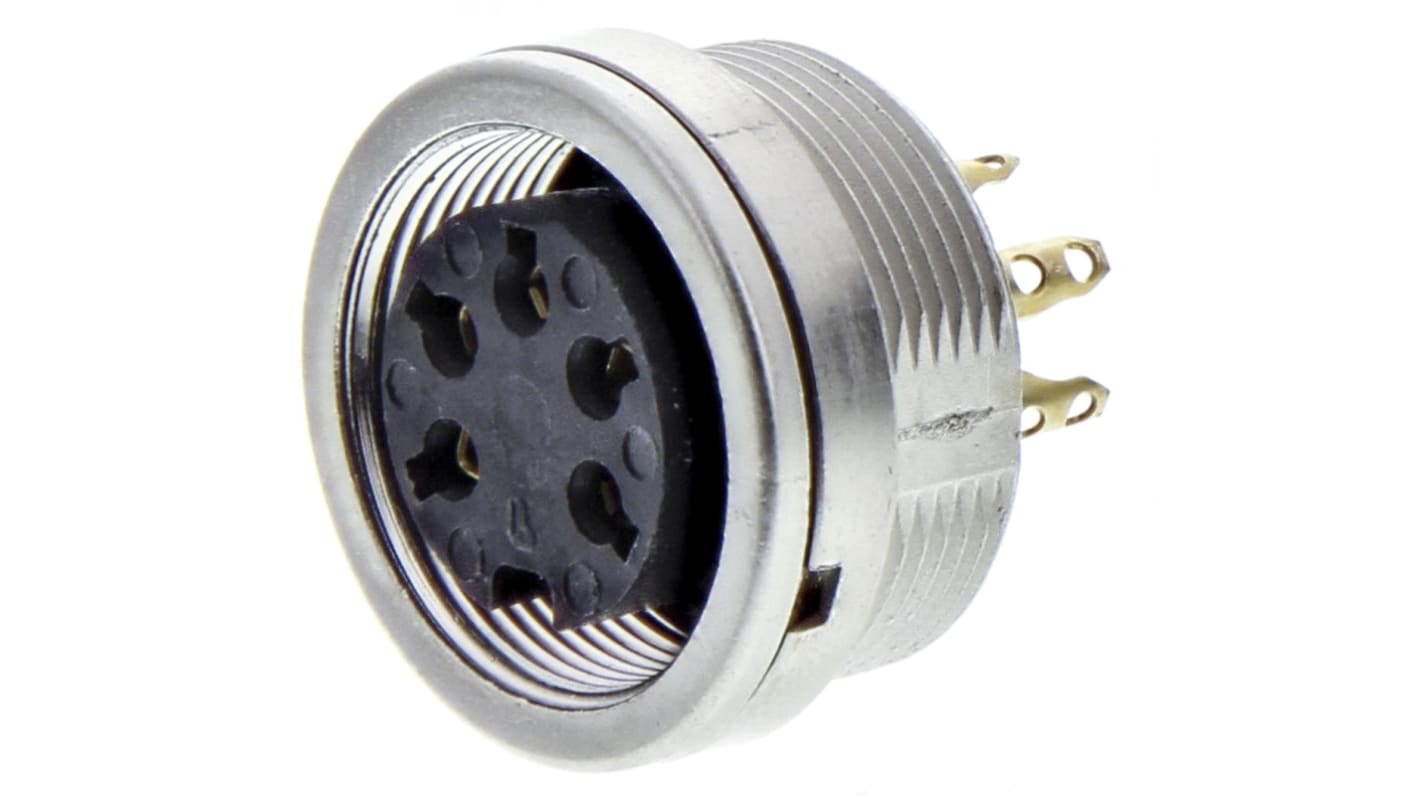 0304 05-1 | Lumberg 5 Pole Din Socket, DIN EN 60529, 5A, 250 V ac IP68 ...