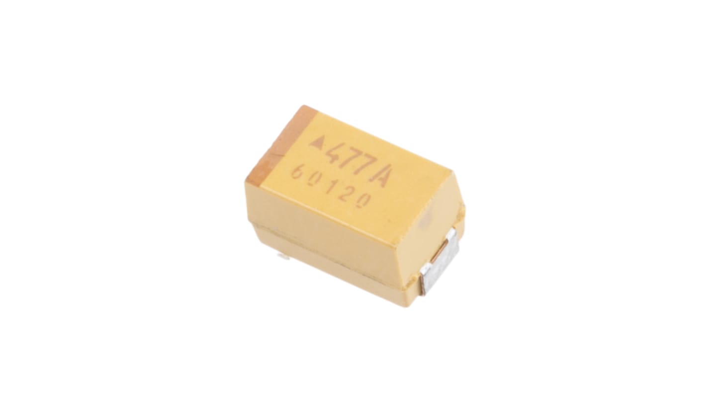 KYOCERA AVX 470μF MnO2 Tantalum Capacitor 10V dc, TAJ Series