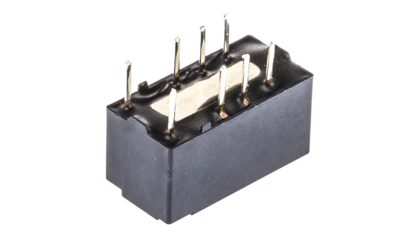 Panasonic Through Hole Signal Relay, 24V dc Coil, 2A Switching Current, DPDT
