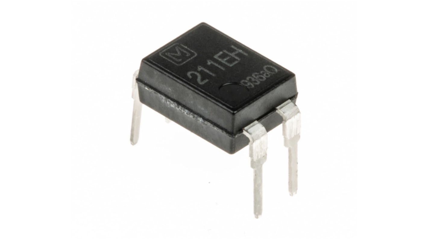 Relé de estado sólido Panasonic, contactos SPST, control 1,14 → 1,5 V, carga 30V, 1 A máx., montaje en PCB