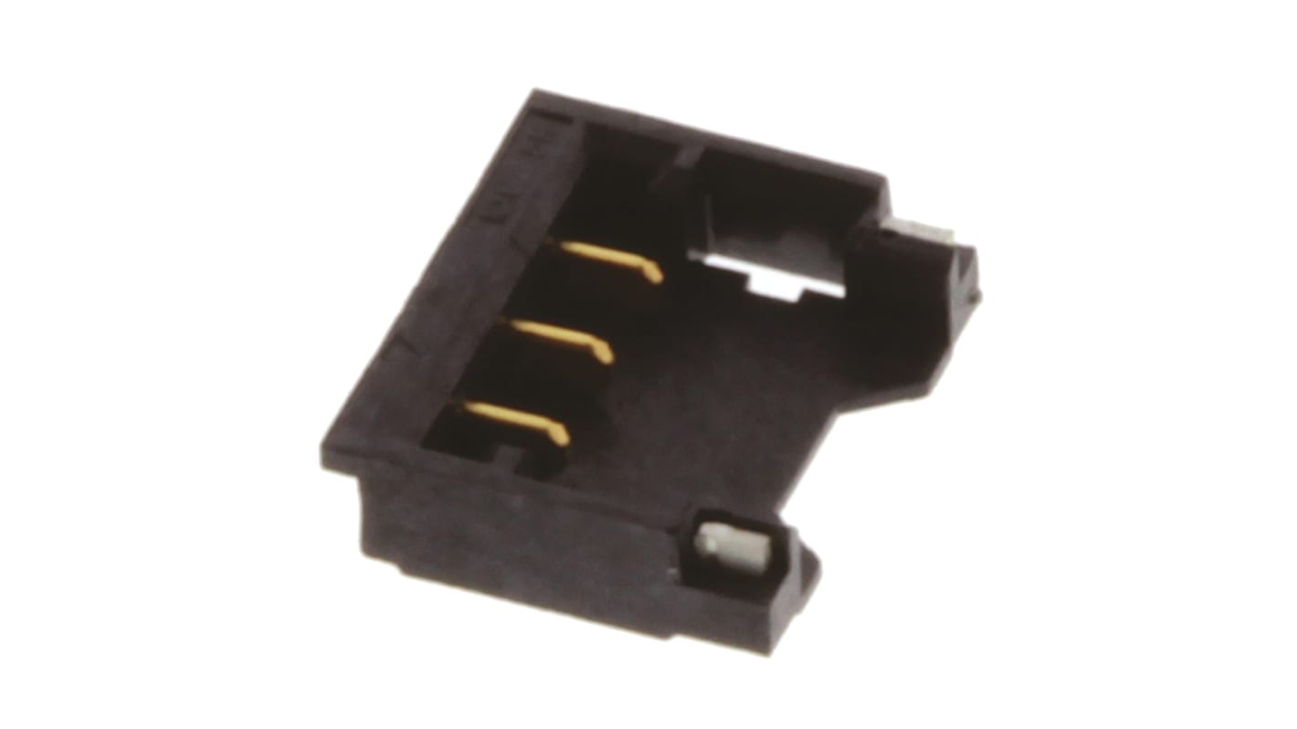 Conector macho para PCB Molex serie Pico-Ezmate de 3 vías, 1 fila, paso 1.2mm, para soldar, Montaje Superficial