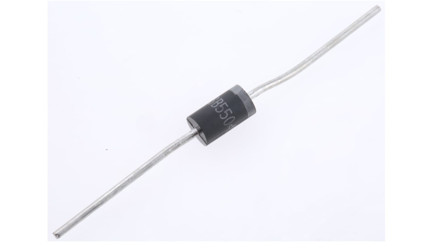 Diode traversante Vishay, 5A, 50V, DO-201AD