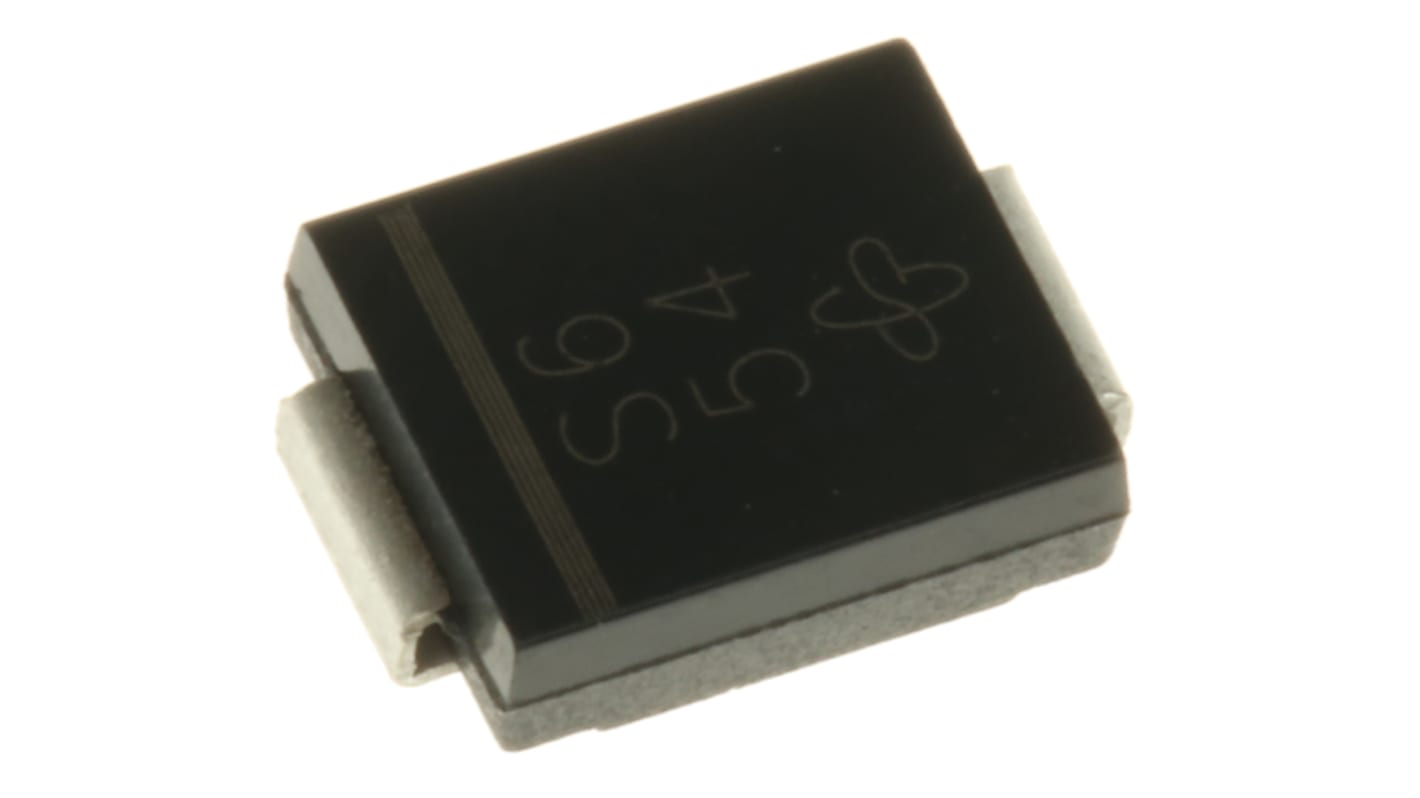 Vishay SMD Schottky Diode, 60V / 3A, 2-Pin DO-214AB (SMC)