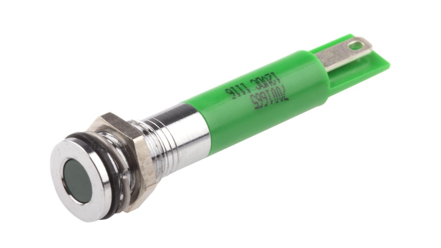 WORKMAN E13 12V DC Panel Light - 5mm "Grain Of Wheat" Miniature Indicator Lamp - Single Piece