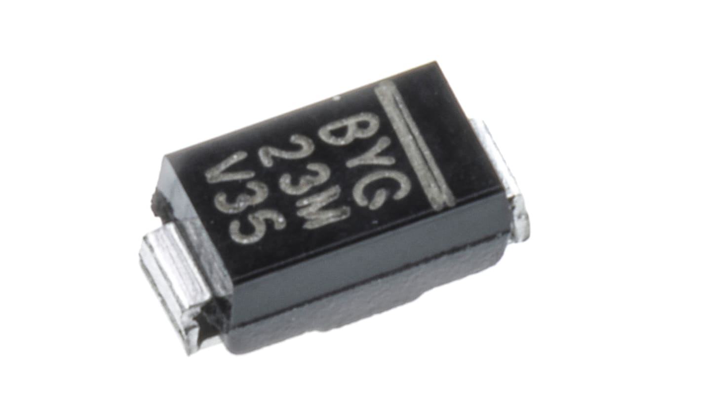 Vishay SMD Ultraschneller Gleichrichter Diode, 1000V / 1.5A, 2-Pin DO-214AC (SMA)