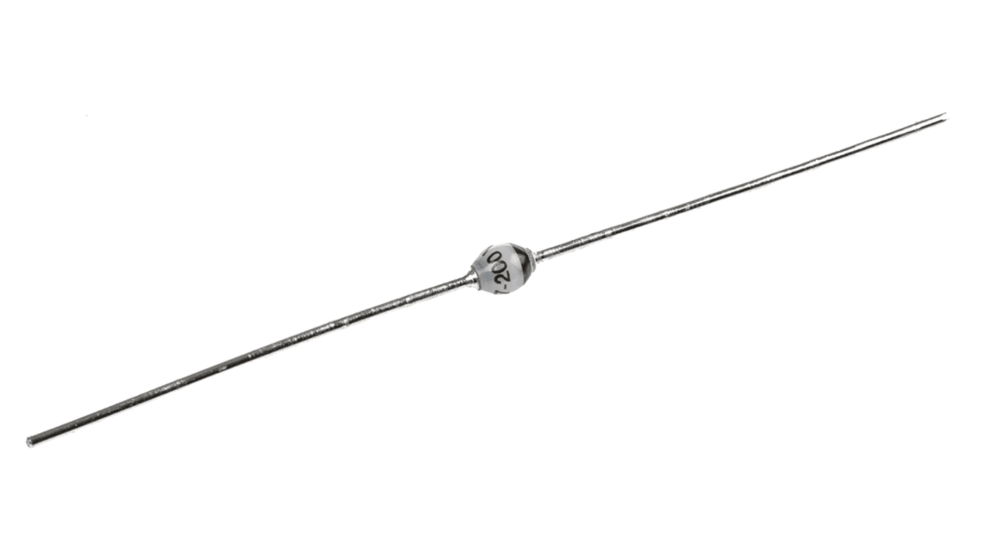 Vishay THT Ultraschneller Gleichrichter Diode, 200V / 2A, 2-Pin SOD-57